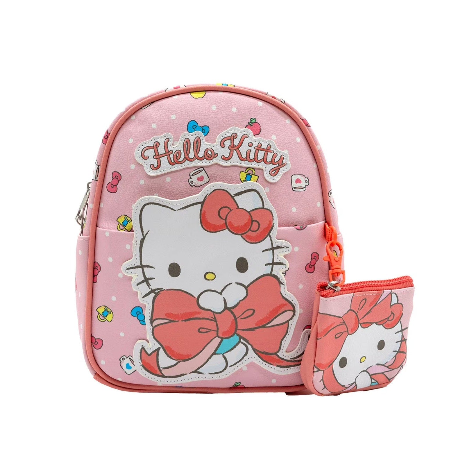 NEW Sanrio Licensed Hello Kitty 10.5" Mini Backpack with Coin Purse