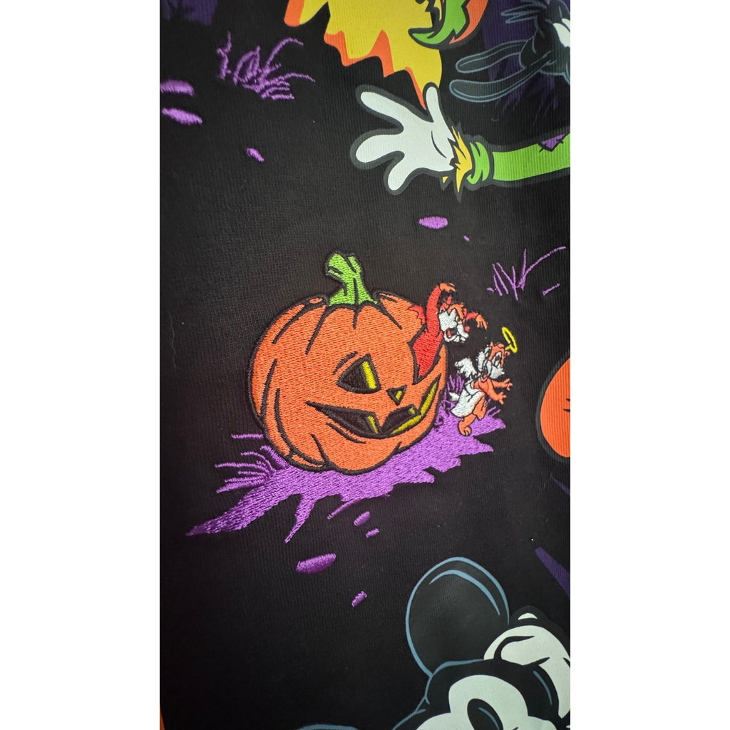 NEW DCL 2024 Halloween High Seas Mickey & Friends Embroidered T-Shirt (Large)