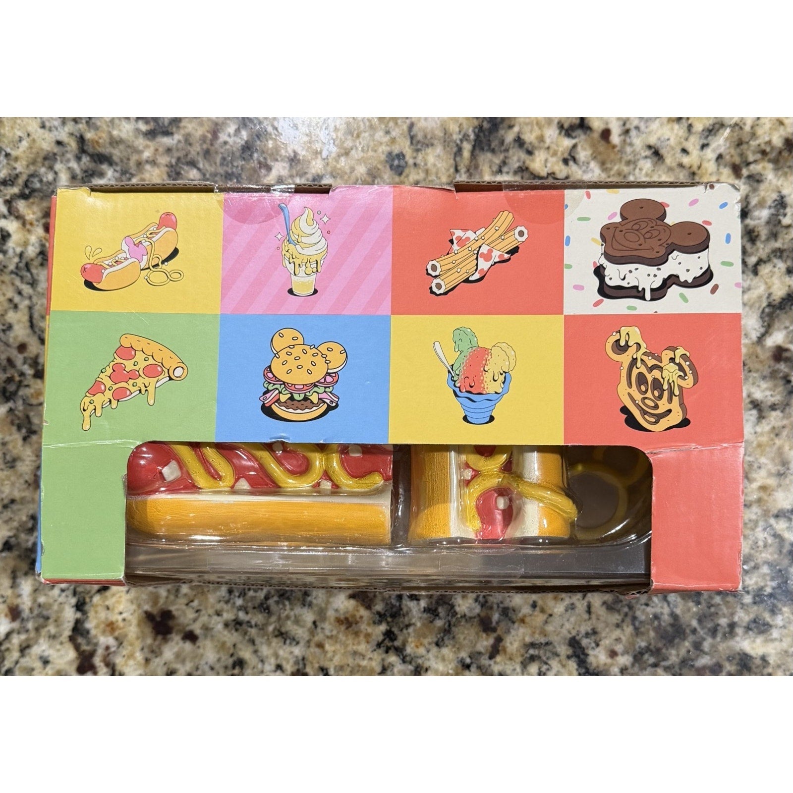 NEW Disney Parks Eats Snacks Collection Mickey Hot Dog Bookends