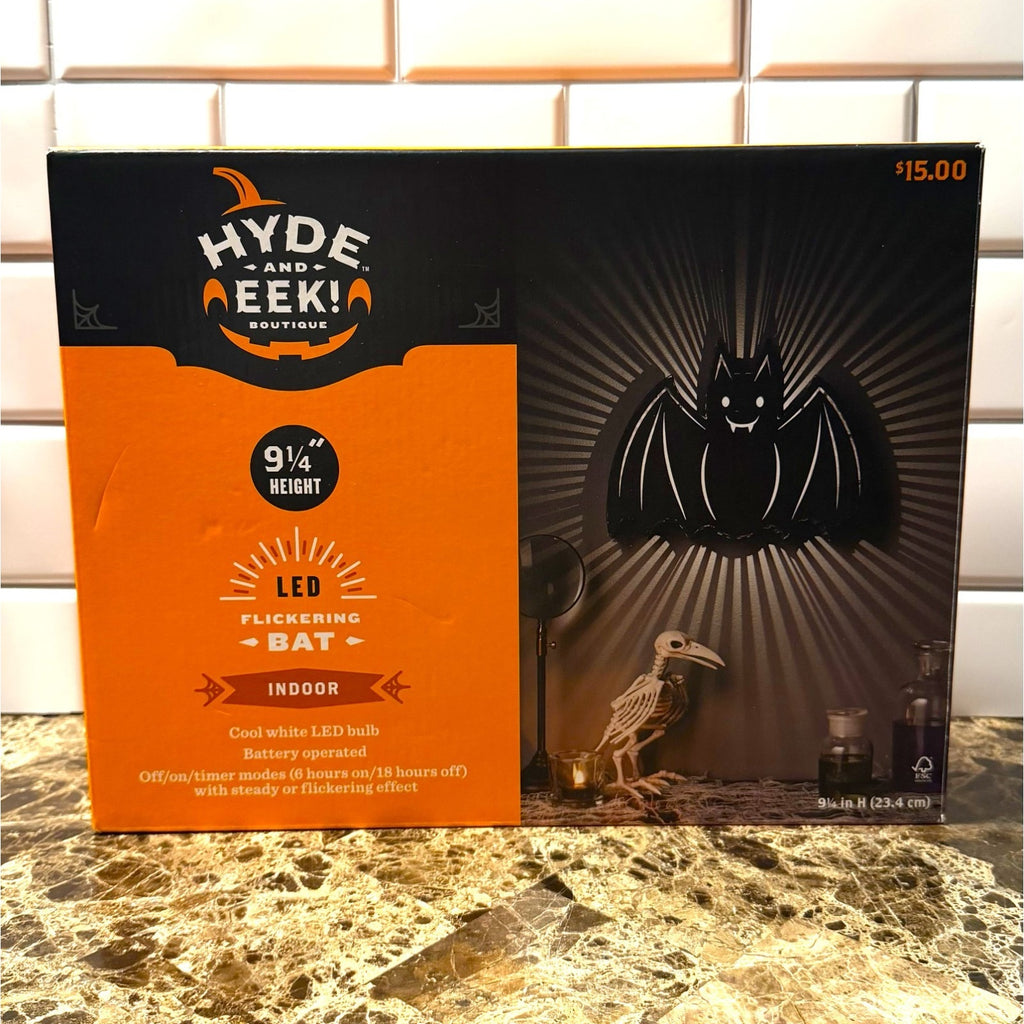 Hyde & EEK! Boutique LED Flickering Bat - Halloween Light Up Decor