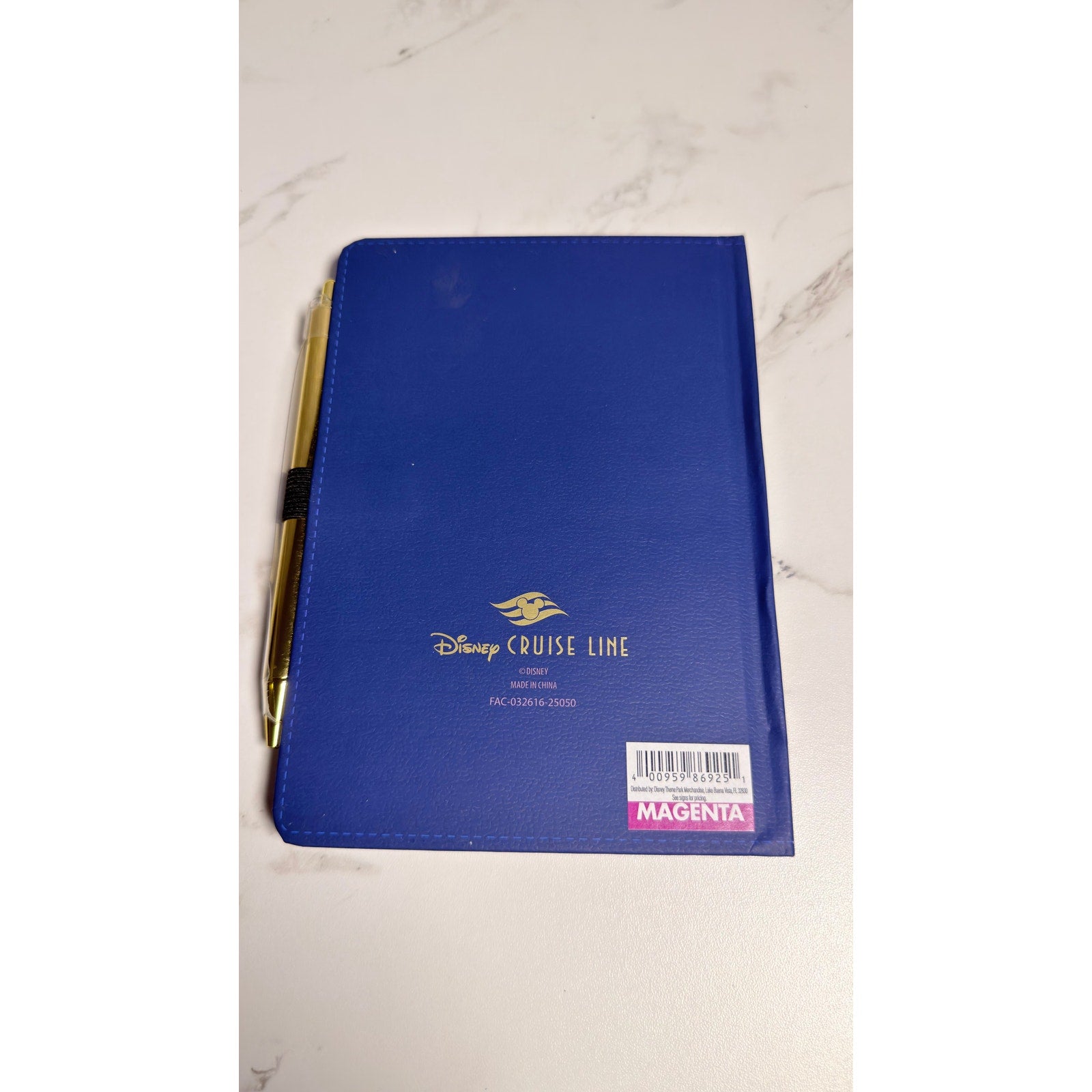 Disney Cruise Line Treasure "Passport to Adventure" Journal with Pen NEW