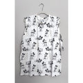 Disney Parks Mickey Mouse Men's Sleeveless Shirt Top White Gray Large