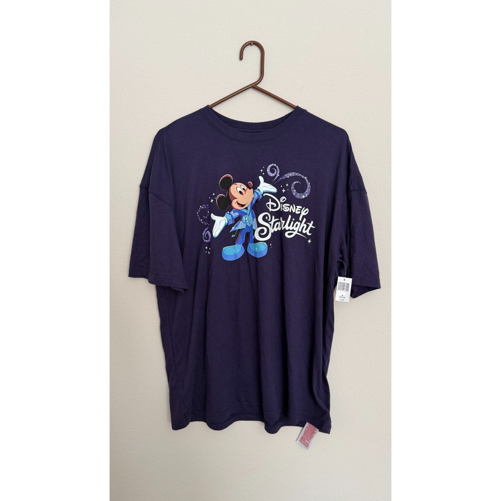 Disney Starlight Parade T-Shirt Magic Kingdom Exclusive Medium Oversized NEW