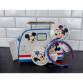 Disney x Loungefly 50th Anniv. Monorail Contemporary Resort Crossbody & Ears NWT