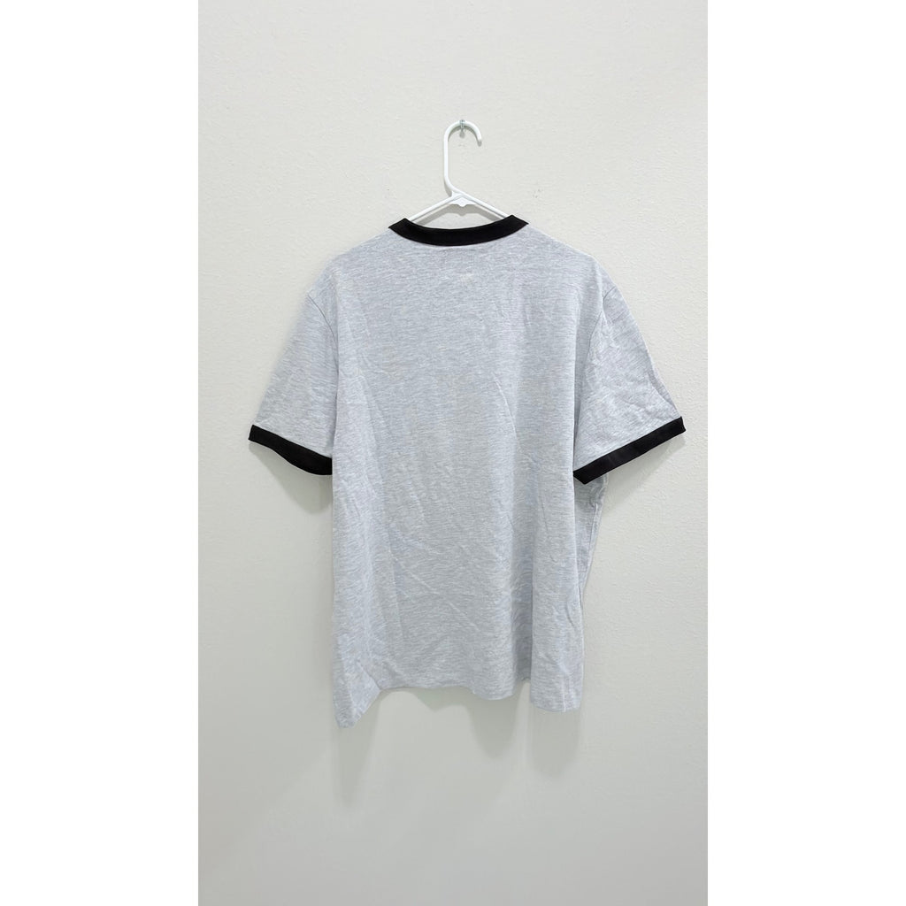 NWT Netflix Stranger Things x Primark "Hellfire Lives!" Ringer Tee - XL