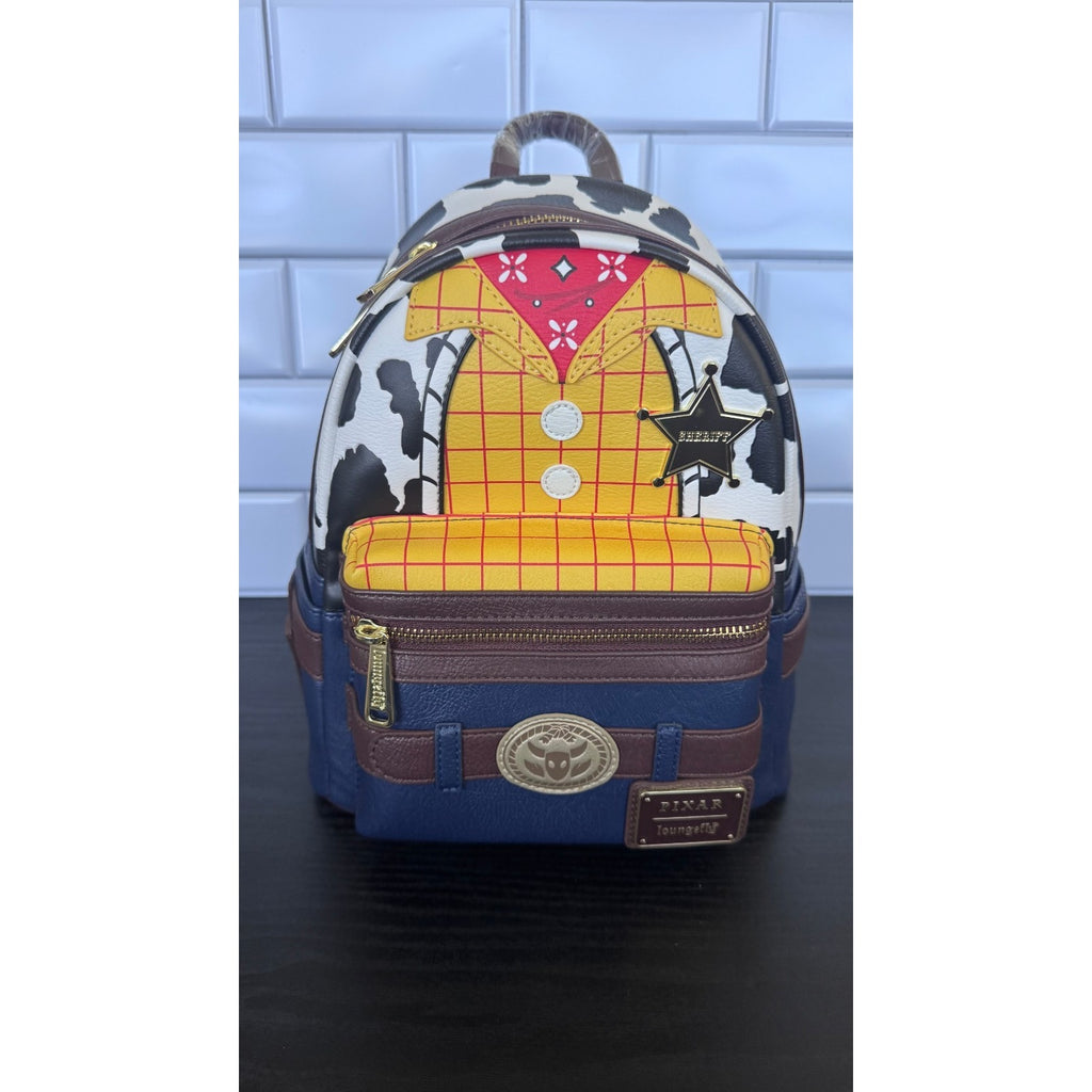 Disney x Loungefly Pixar Toy Story Sheriff Woody Toy Story Mini Backpack NWT