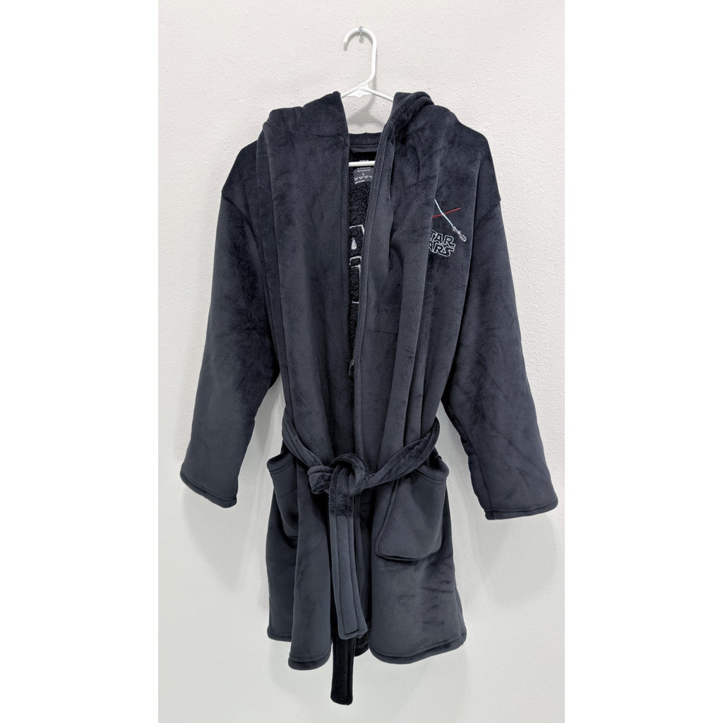 NWT Star Wars x Primark Women's Sherpa Lined Hooded Robe Dressing Gown Large