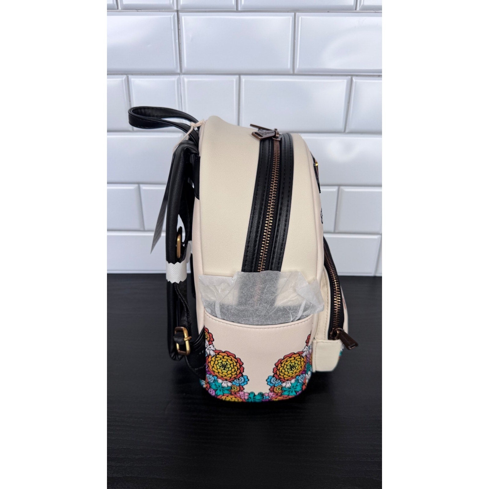Disney x Loungefly Pixar Coco Mini Backpack & Calavera Floral Ears Set