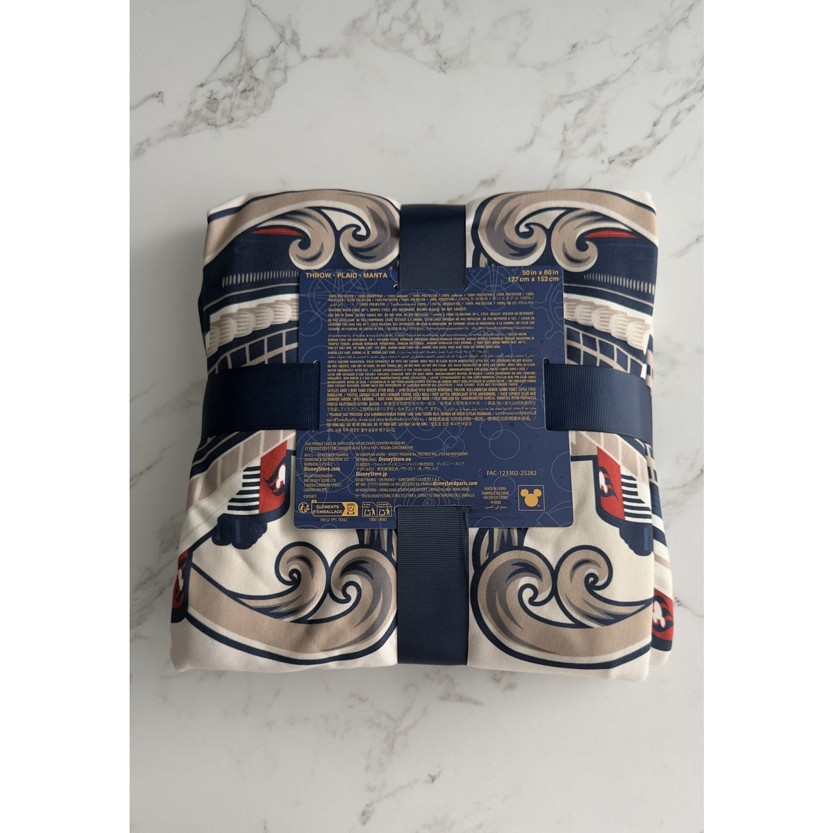 Disney Cruise Line Ships Throw Blanket Where Magic Meets The Sea 50x60 NWT