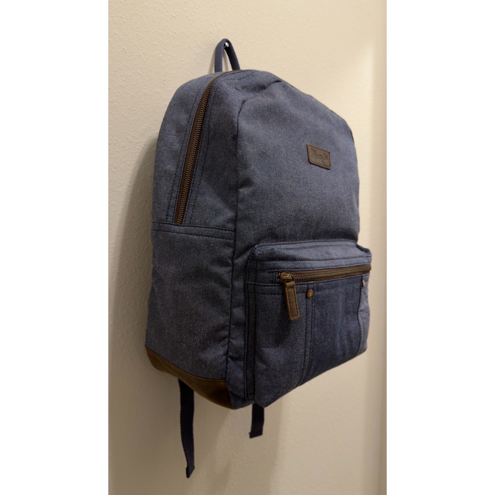 NWT Wrangler Kayce Canvas Backpack - Blue Denim Western Laptop Bag