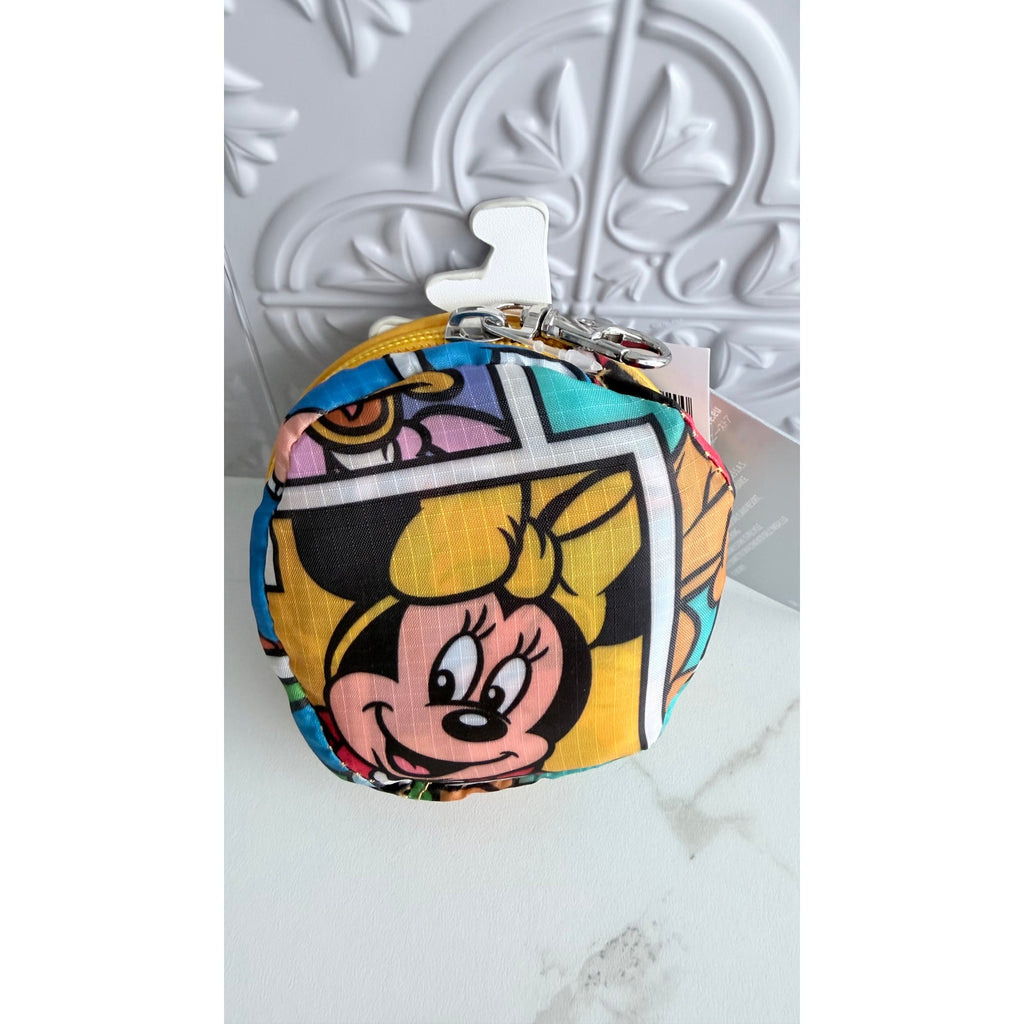Disney Parks Mickey & Friends Packable Tote Bag Reusable Shopping Bag NEW