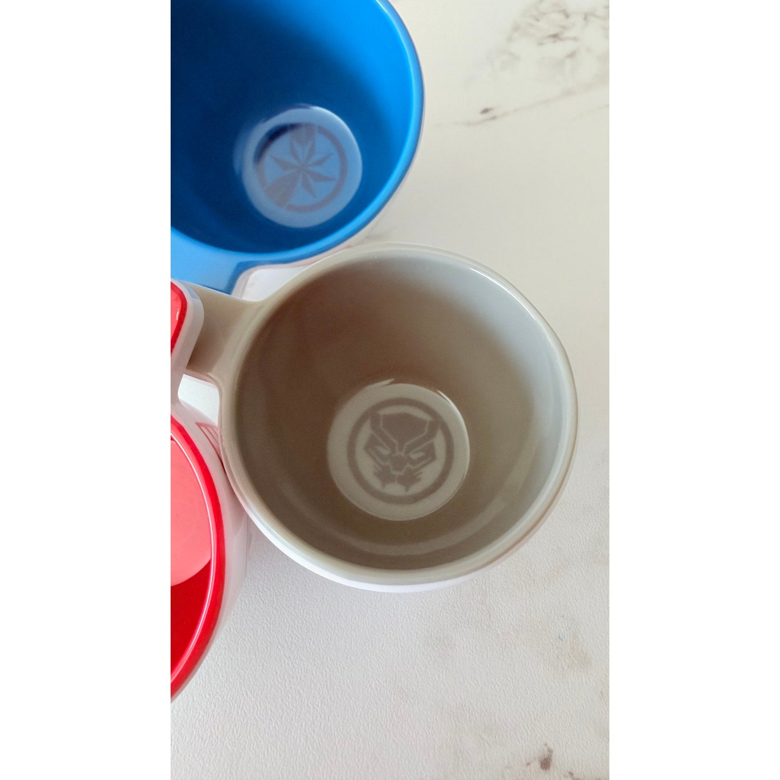 Disney Parks Marvel Avengers Ceramic Measuring Cups Set 4 Stackable NWT