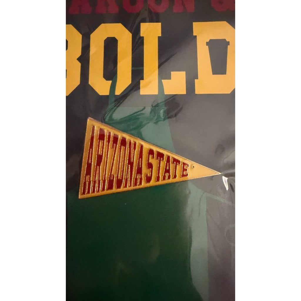 Starbucks ASU College Achievement Plan MAROON & BOLD Pendant Pin SCAP NEW