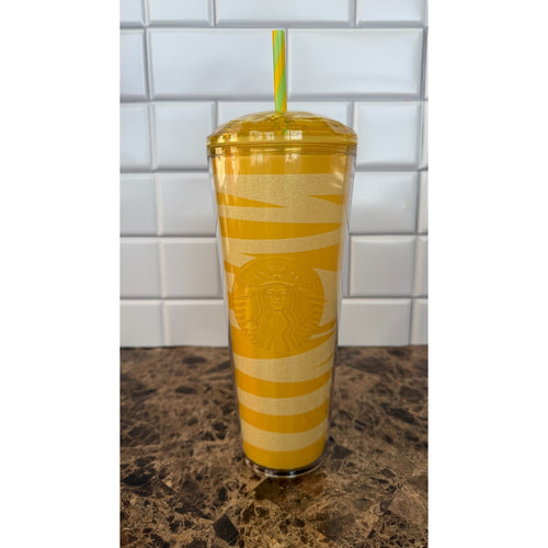 Disney Eats Pineapple Swirl Starbucks Tumbler 24oz Walt Disney World NEW