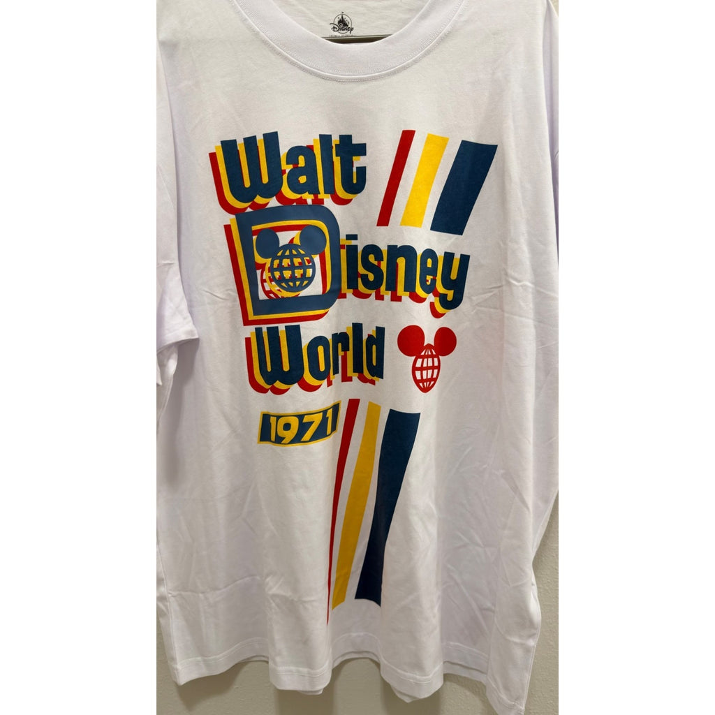 NEW Disney Parks Walt Disney World Racing T-Shirt - Adult Large