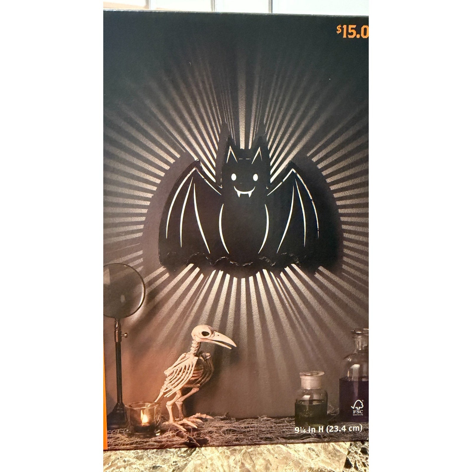 Hyde & EEK! Boutique LED Flickering Bat - Halloween Light Up Decor