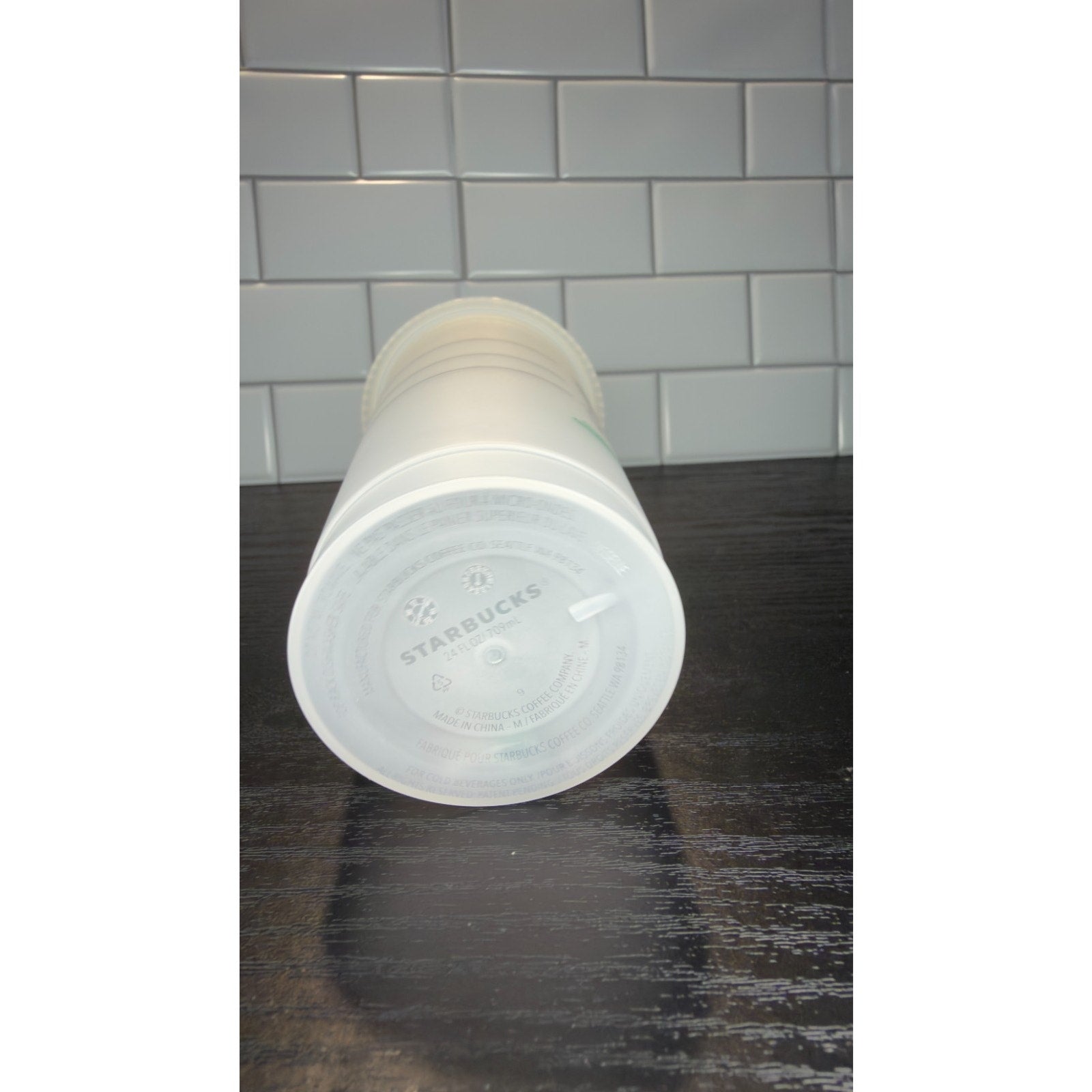Starbucks Siren Logo Reusable Venti Cold Cup - 24oz - NEW