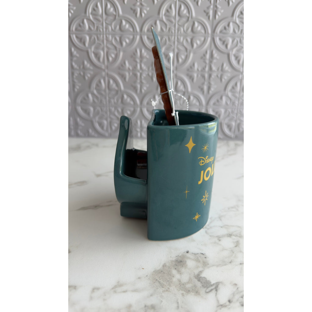 Disney Jollywood Nights 2025 Mug Spoon Ollie Gingerbread Hollywood Studios NEW