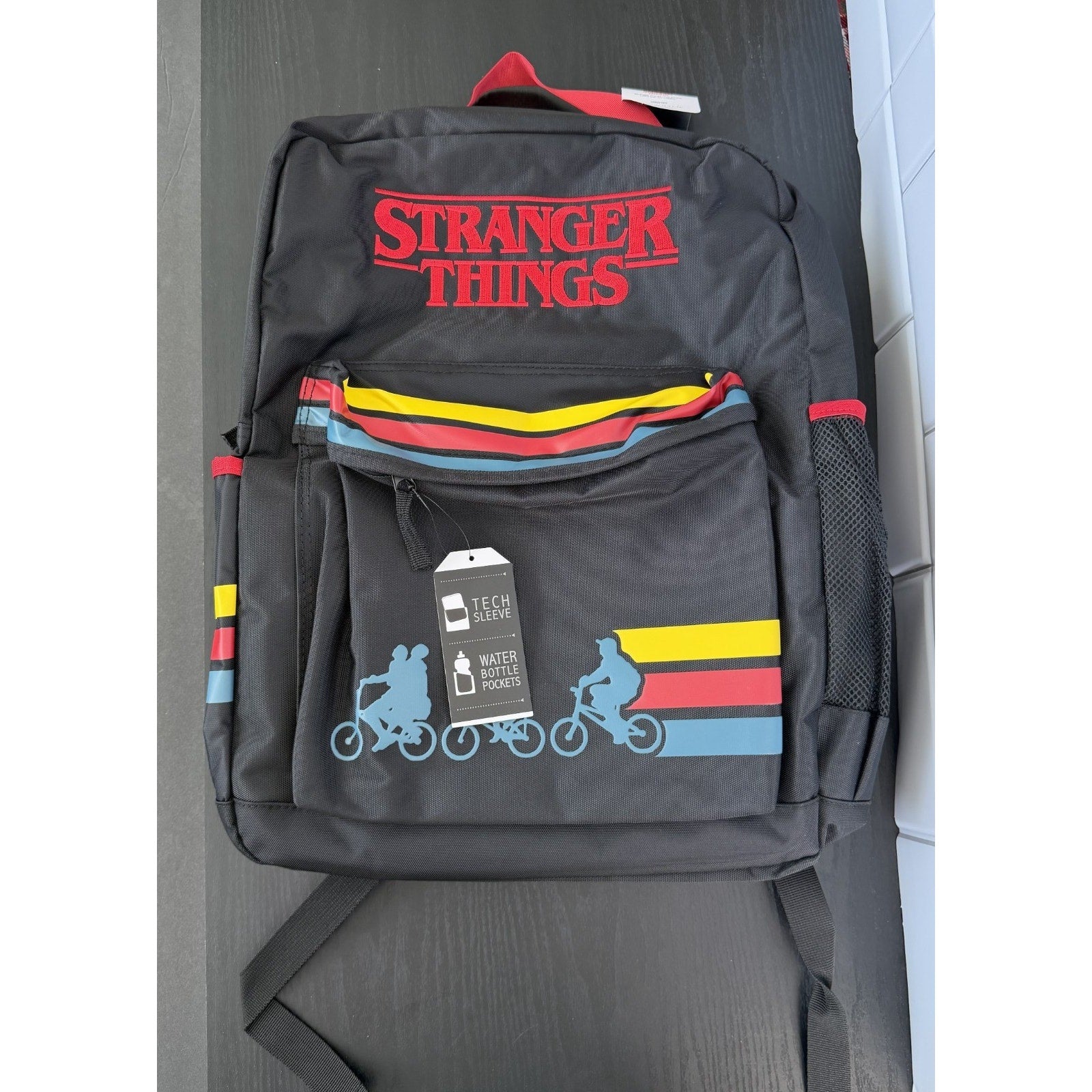 NEW Bioworld x Stranger Things Logo & Silhouettes 18.5" Backpack