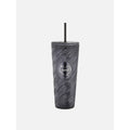 NWT Primark Netflix Wednesday Addams 24oz Cold Cup Tumbler With Straw