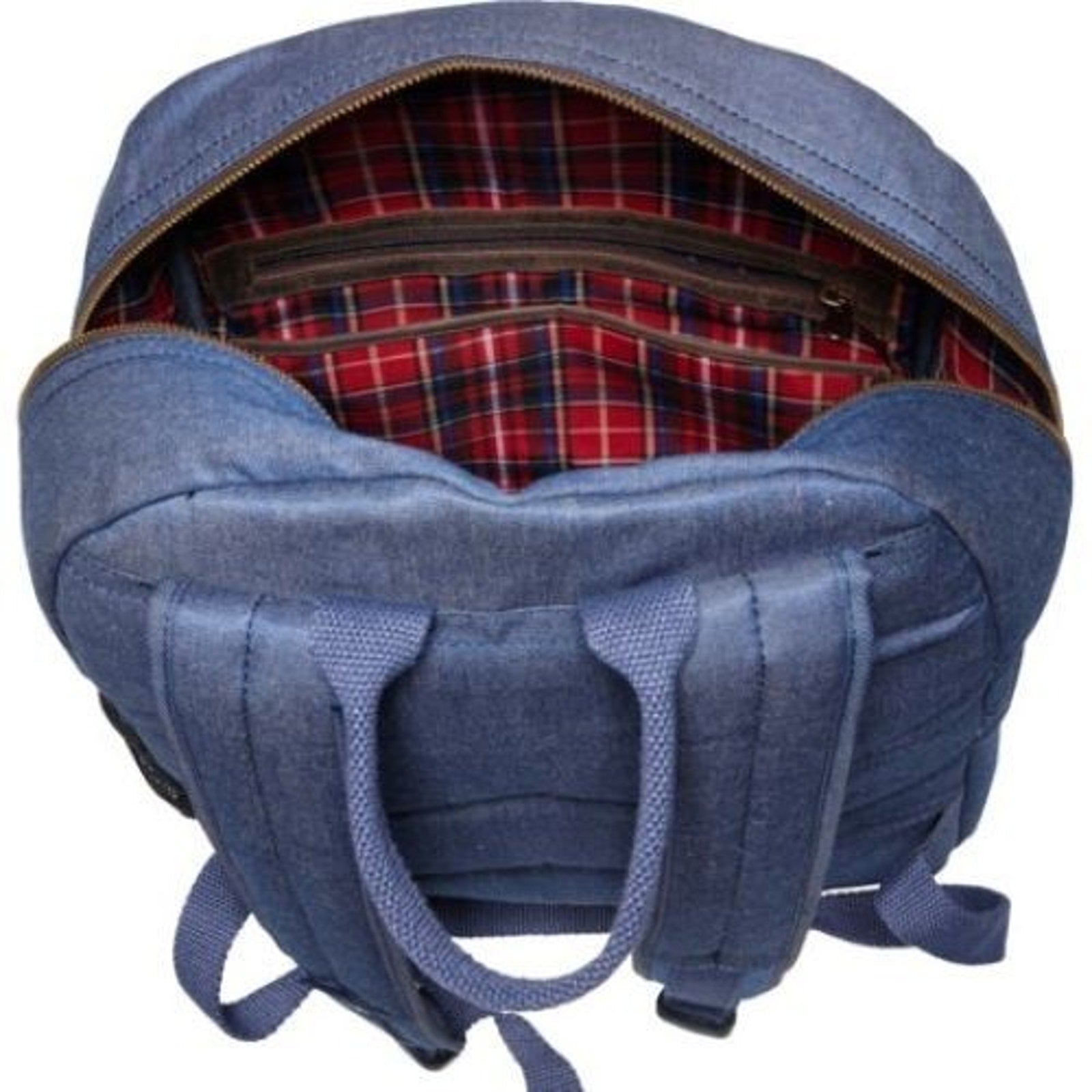 NWT Wrangler Kayce Canvas Backpack - Blue Denim Western Laptop Bag