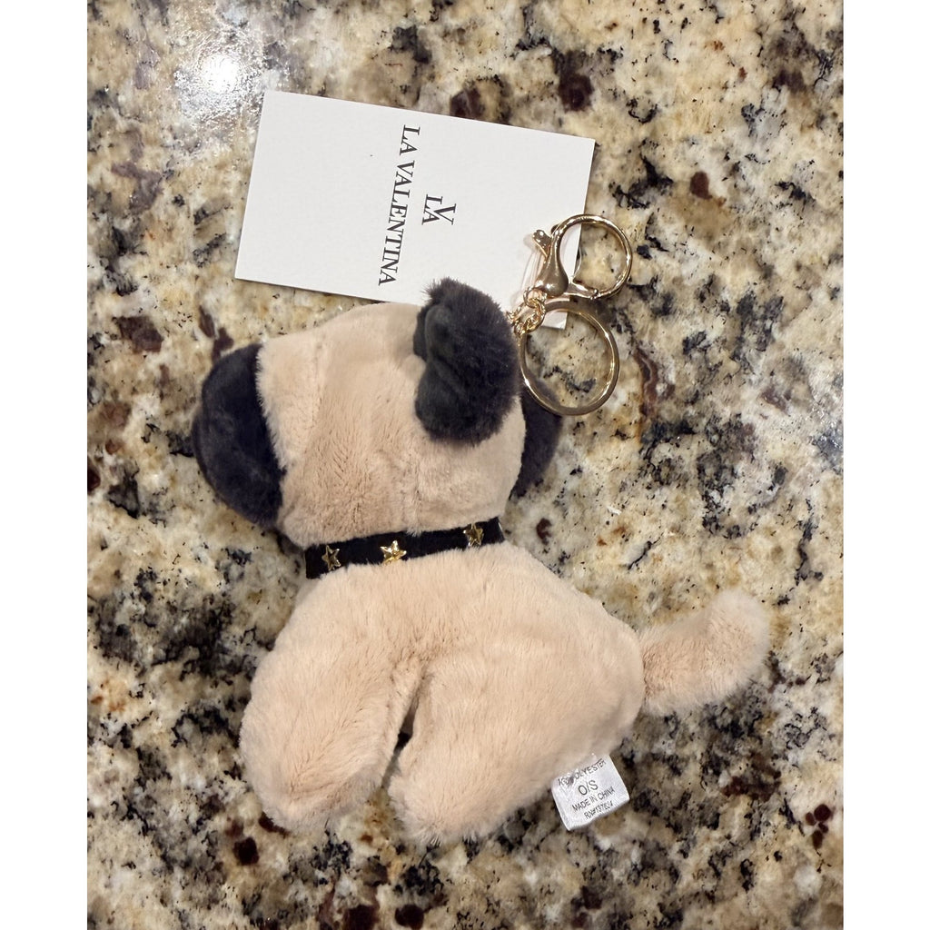 Plush Dog Keychain Bag Charm/Keychain NWT
