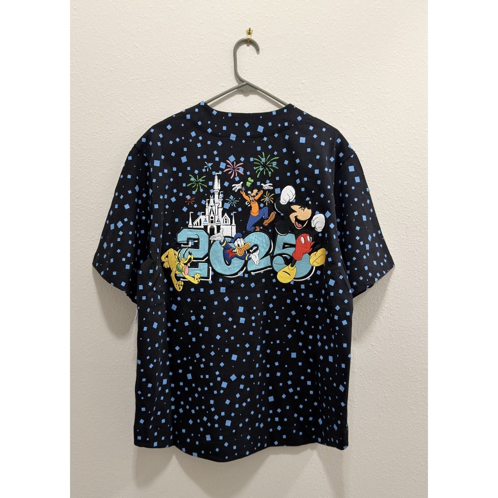 NEW Disney Parks 2025 Mickey and Friends 2025 Baseball Jersey - Adult Medium