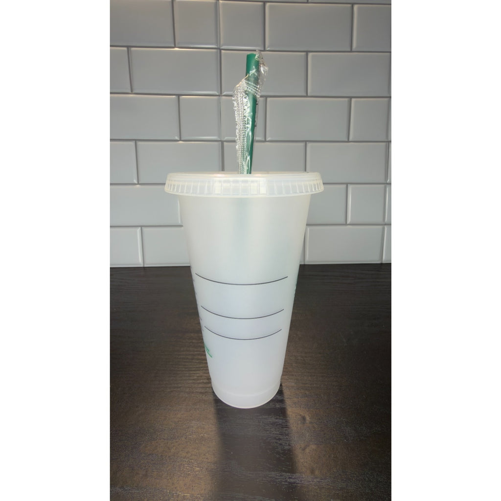 Starbucks Siren Logo Reusable Venti Cold Cup - 24oz - NEW