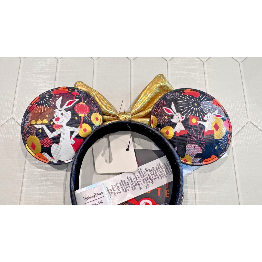 Disney x Loungefly Lunar New Year 2023 Year of the Rabbit Minnie Ears NWT