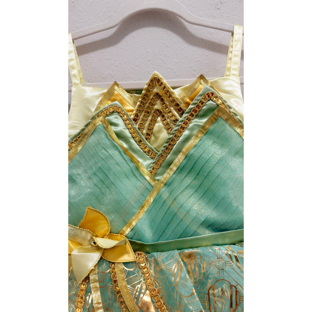 Disney Parks Princess Tiana Costume Dress – Youth Size 7/8 NWT
