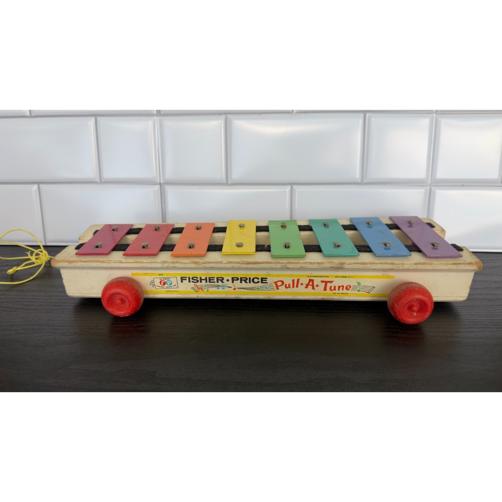 Vintage Fisher-Price Pull-A-Tune Xylophone #870 (1964–1978)