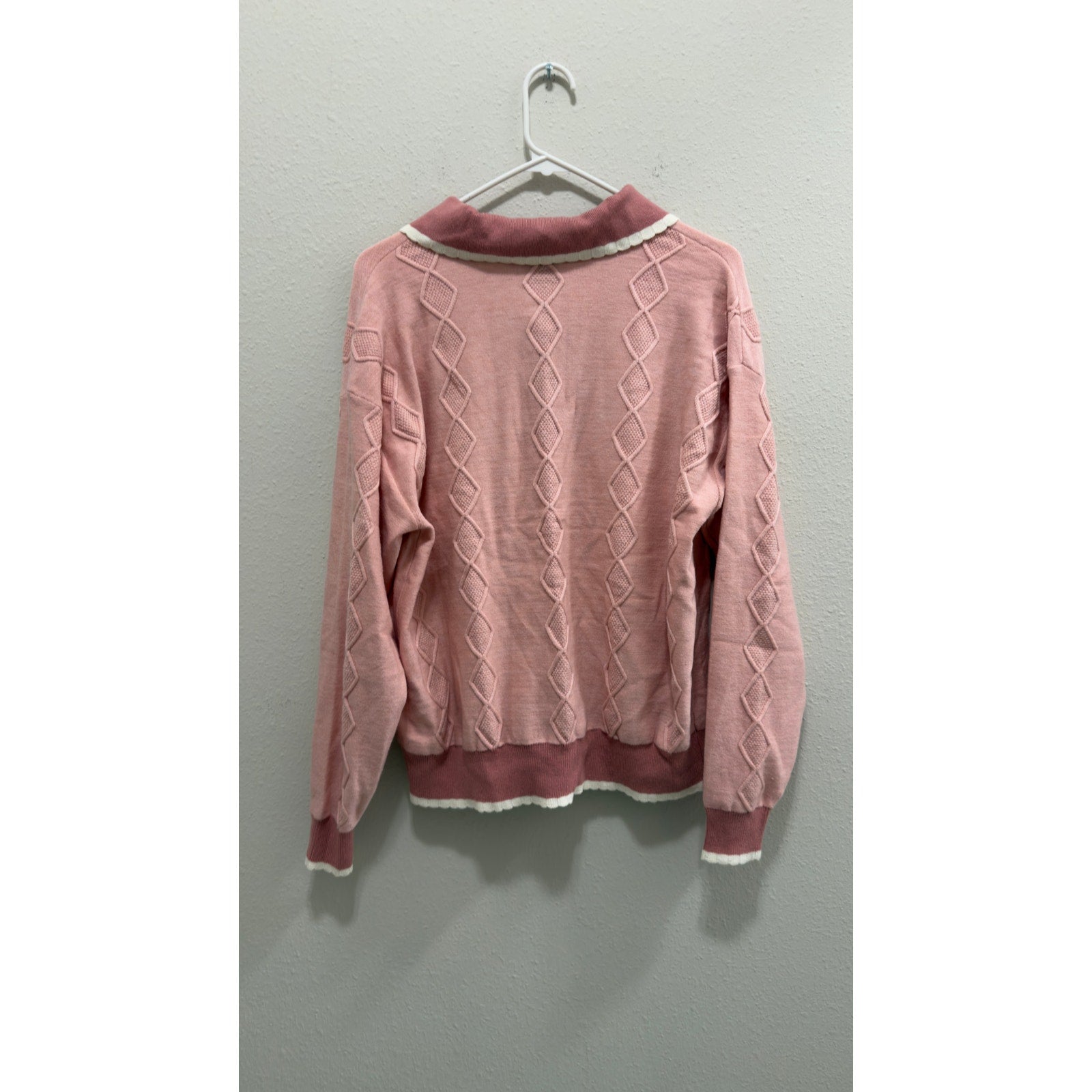 Disney Parks Her Universe Princess Pink Knit Cardigan Sweater Large NWT