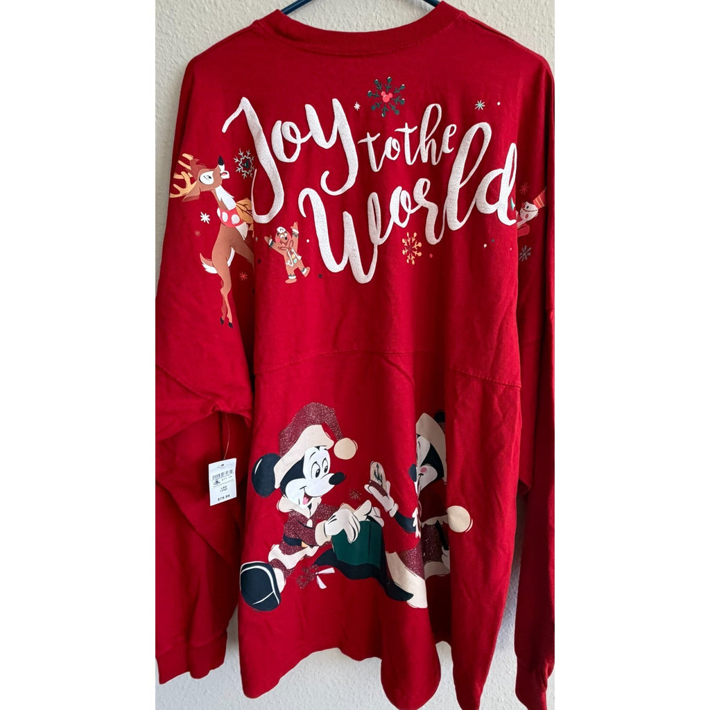 Disney Parks x Spirit Jersey 2023 Mickey’s Very Merry Christmas Party Large