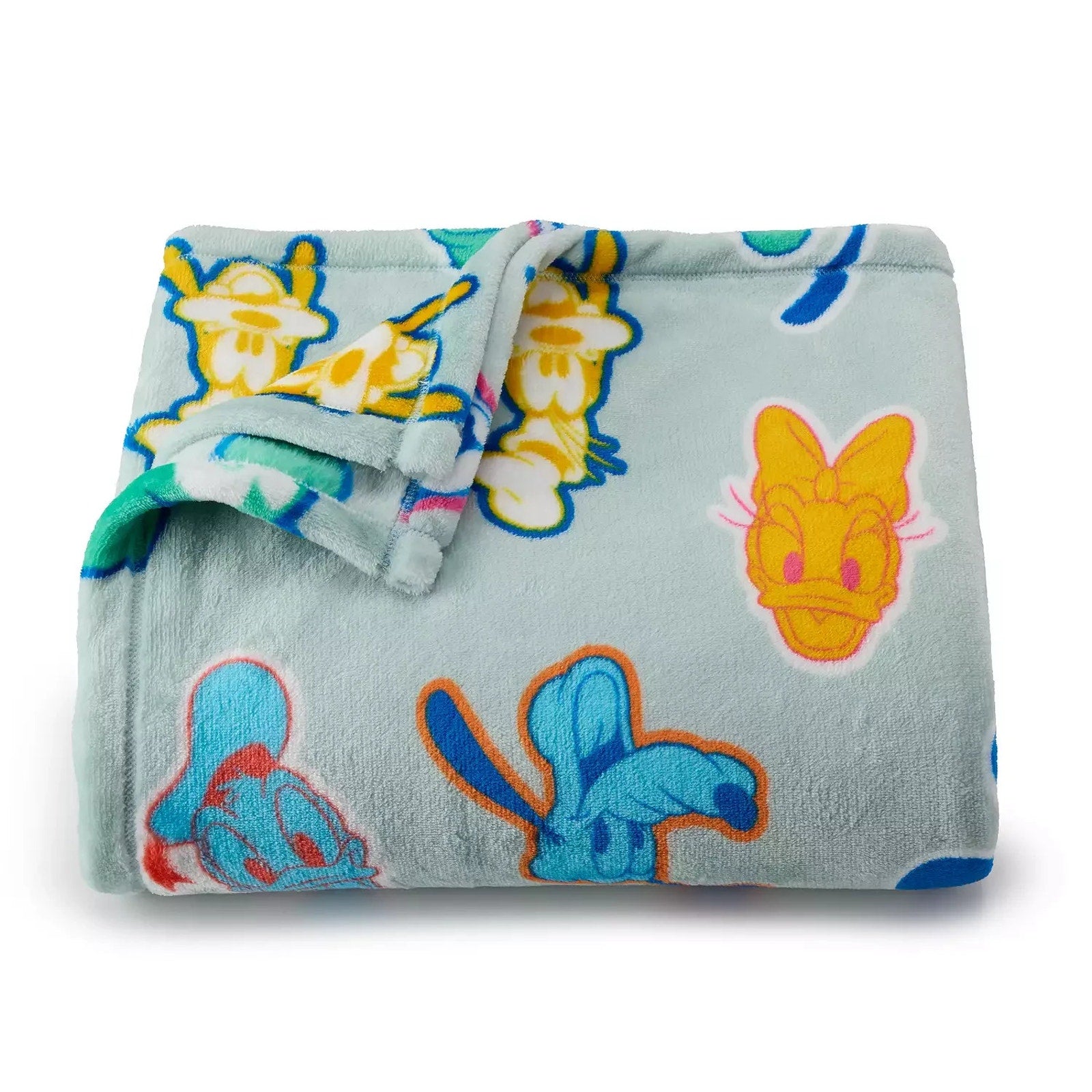 Disney Mickey and Friends Throw Blanket (60"x72") | Supersoft Plush Fleece
