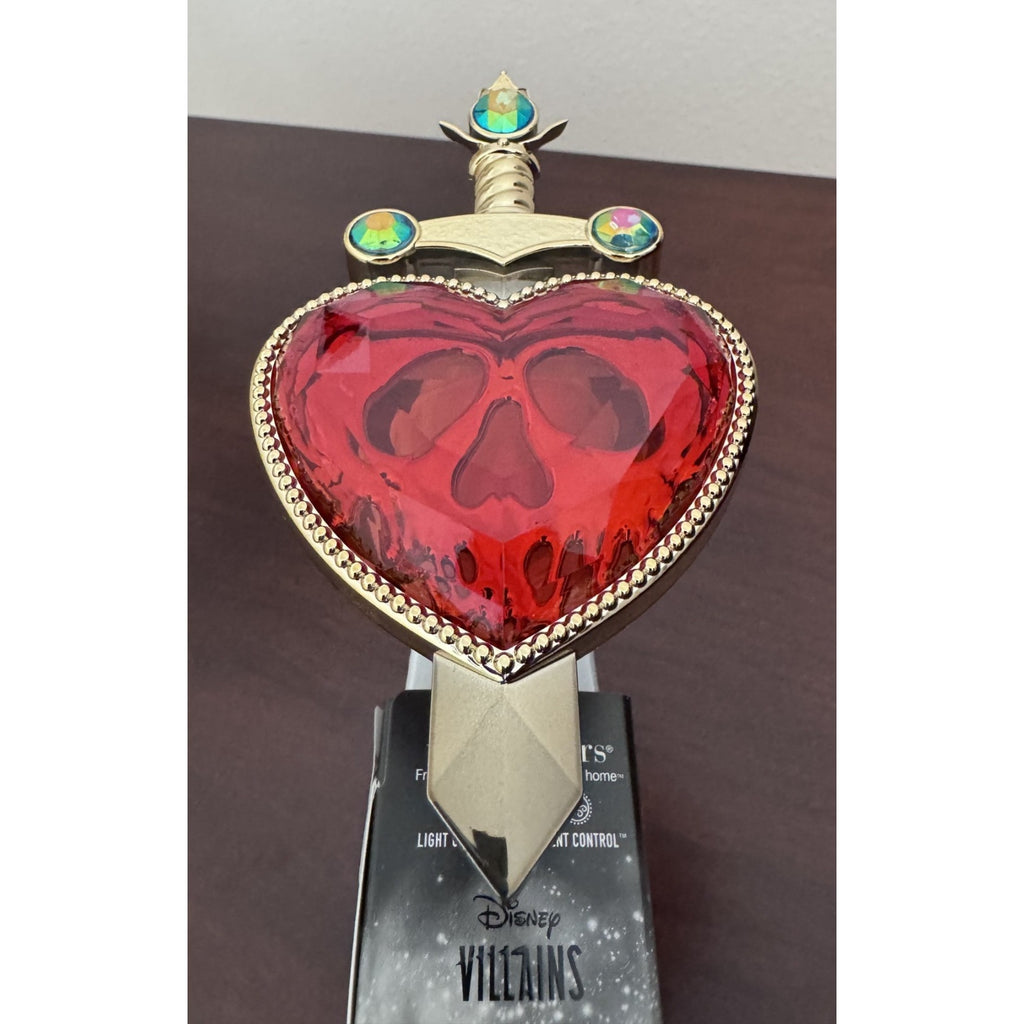 NWT BBW Disney Villains Evil Queen Pierced Heart Wallflower Nightlight Plug