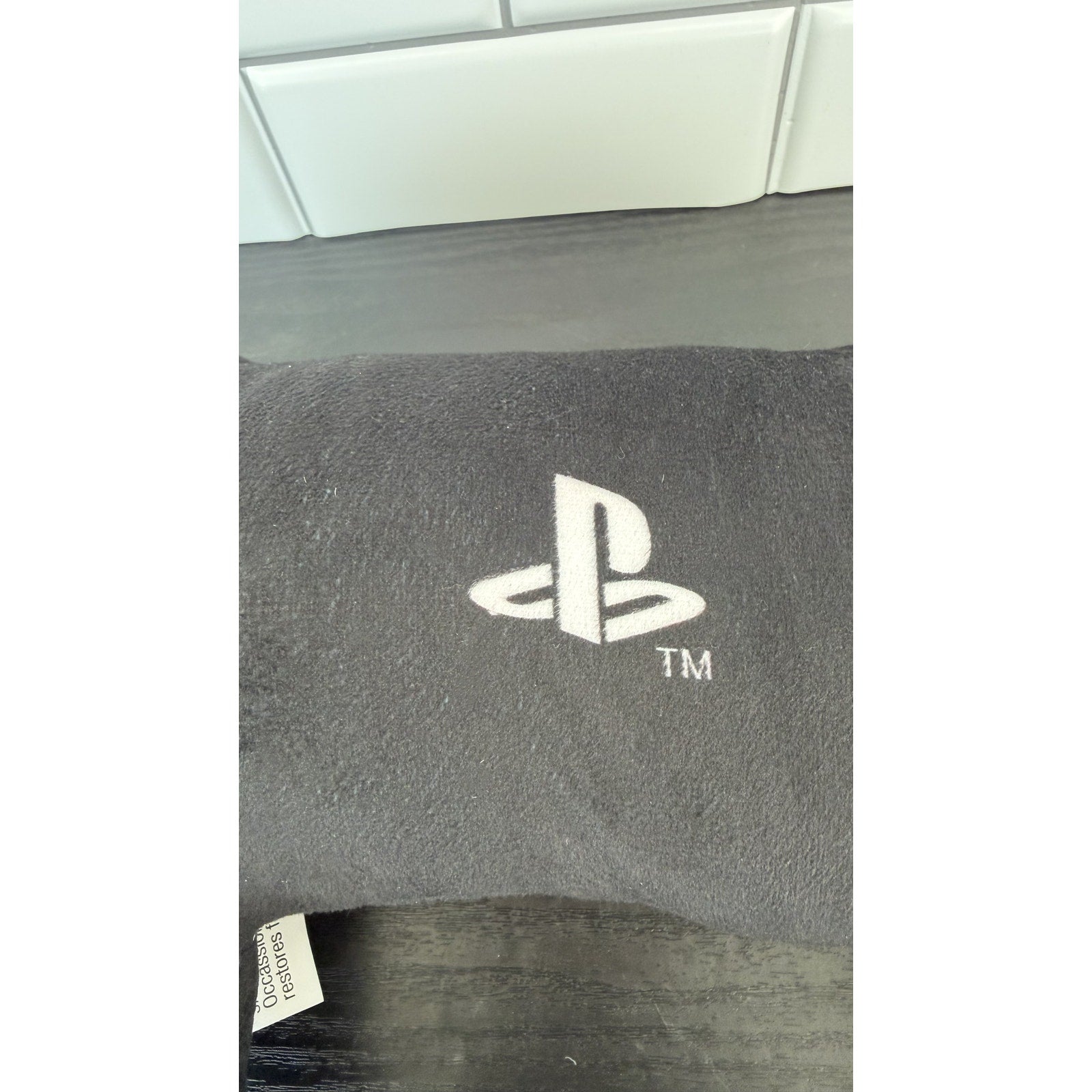 PlayStation Controller Deluxe Plush Buddies Cushion Black NWT
