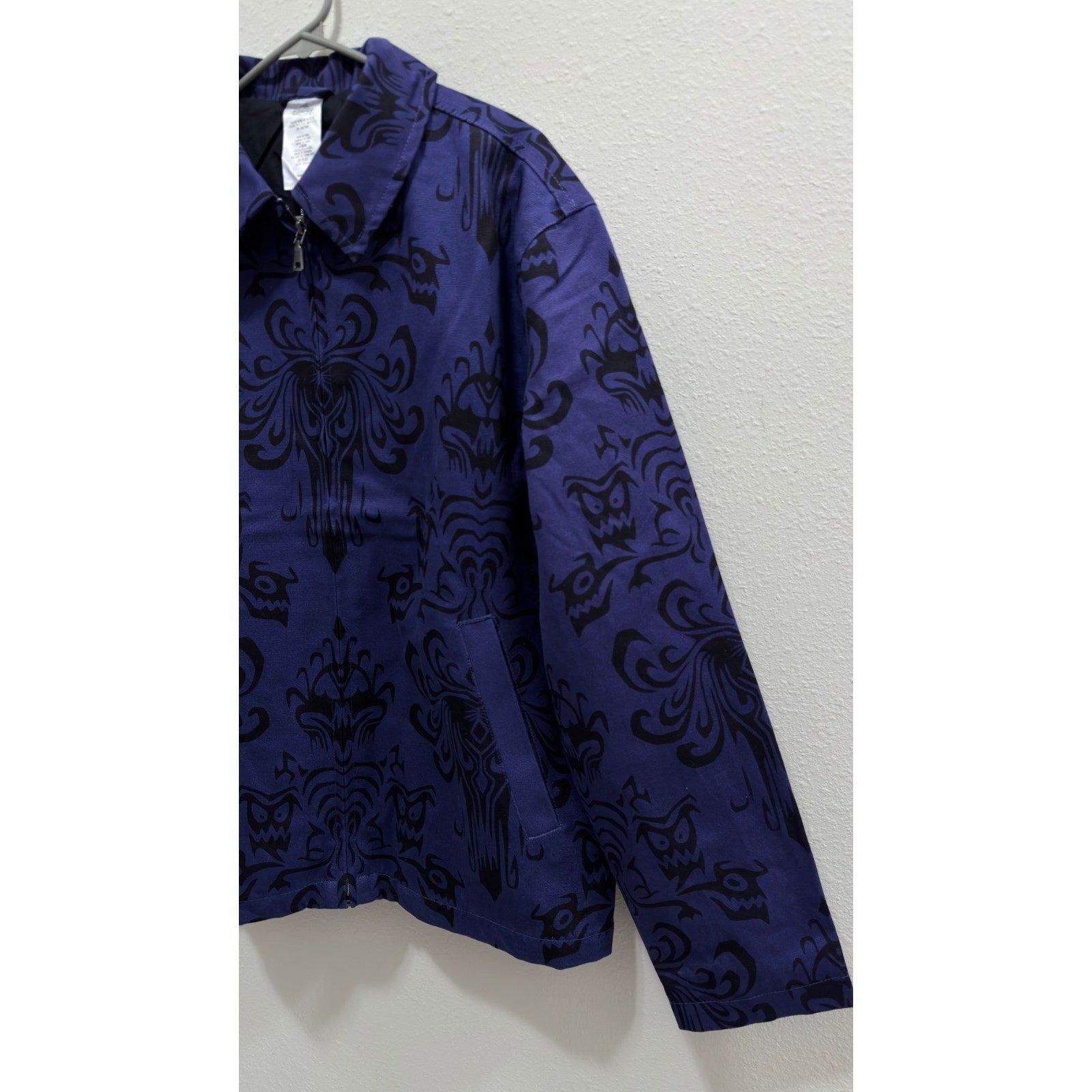 NEW Disney Parks The Haunted Mansion Wallpaper Jacket - Adult Medium