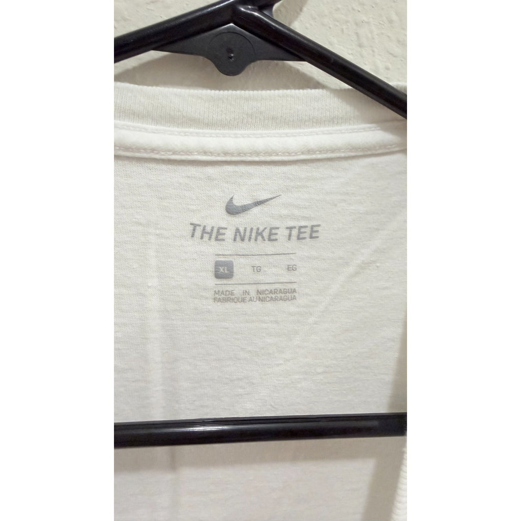 Nike Sportswear Men's Graphic Tee - White / Black Logo - Size XL