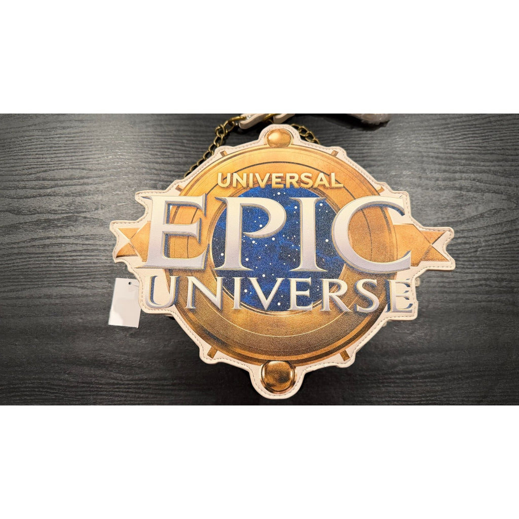 NEW Universal Studios 2025 Epic Universe Logo Crossbody Bag