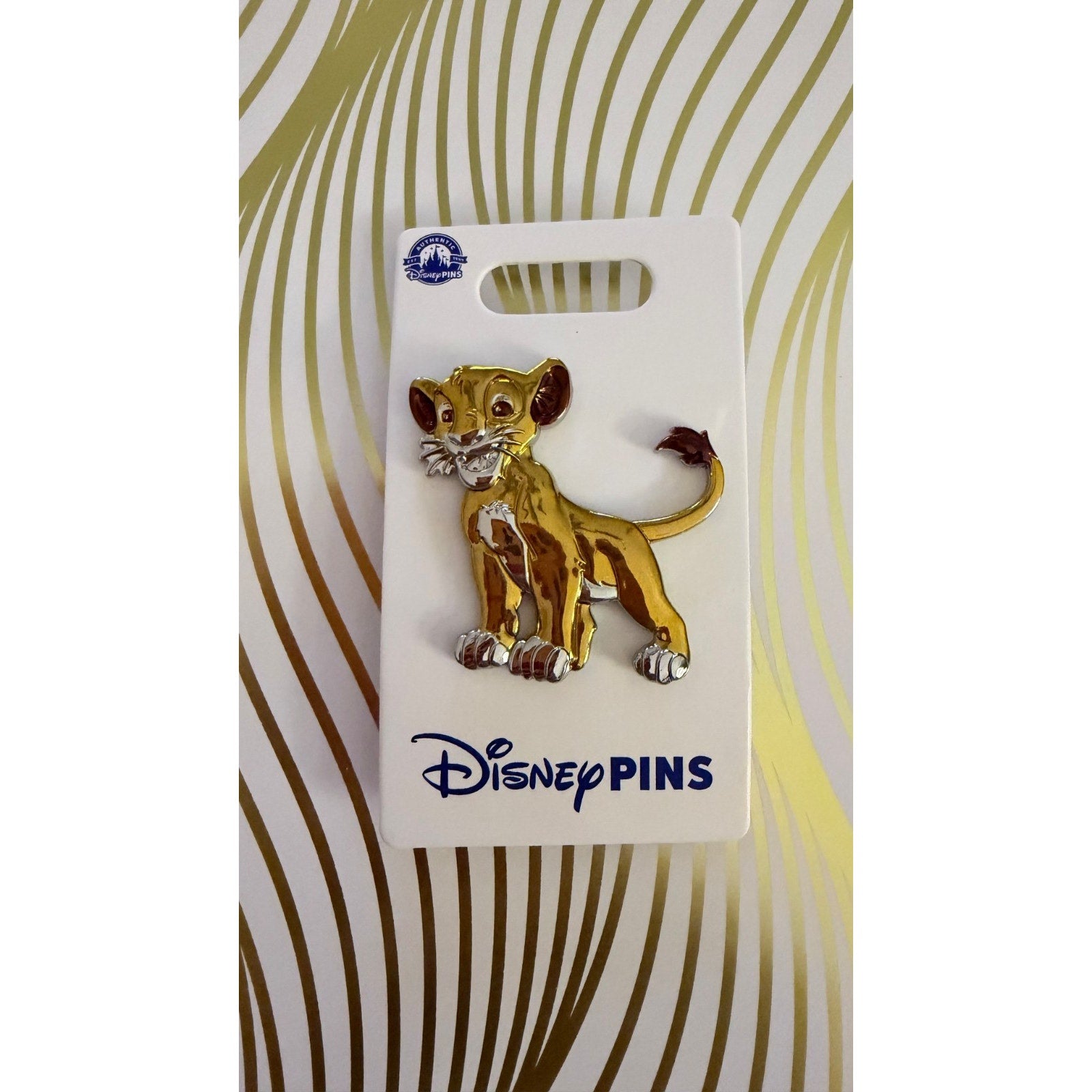 NEW 2024 Disney Parks Dopey Sculpted Metallic Pin