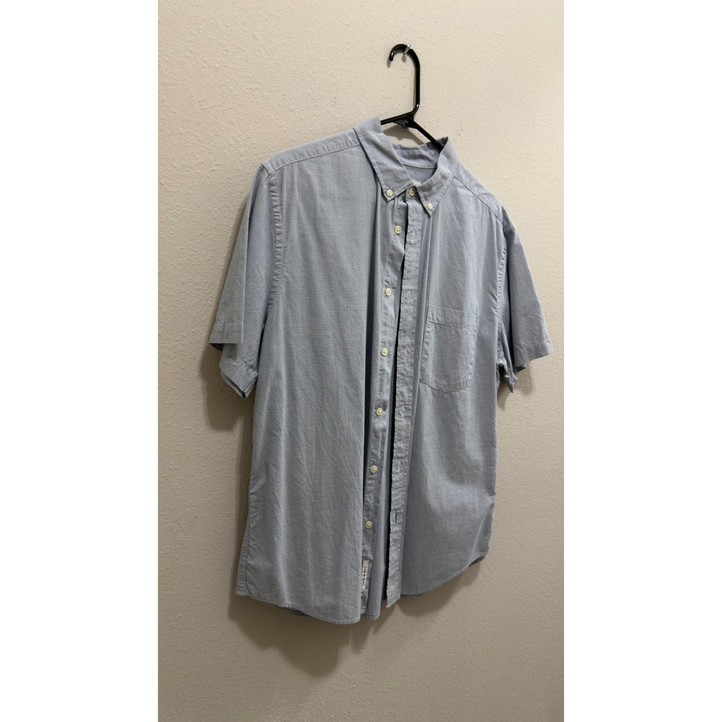Goodfellow & Co Men's Large Northrop Light Blue Long Sleeve Button-Down Shirt