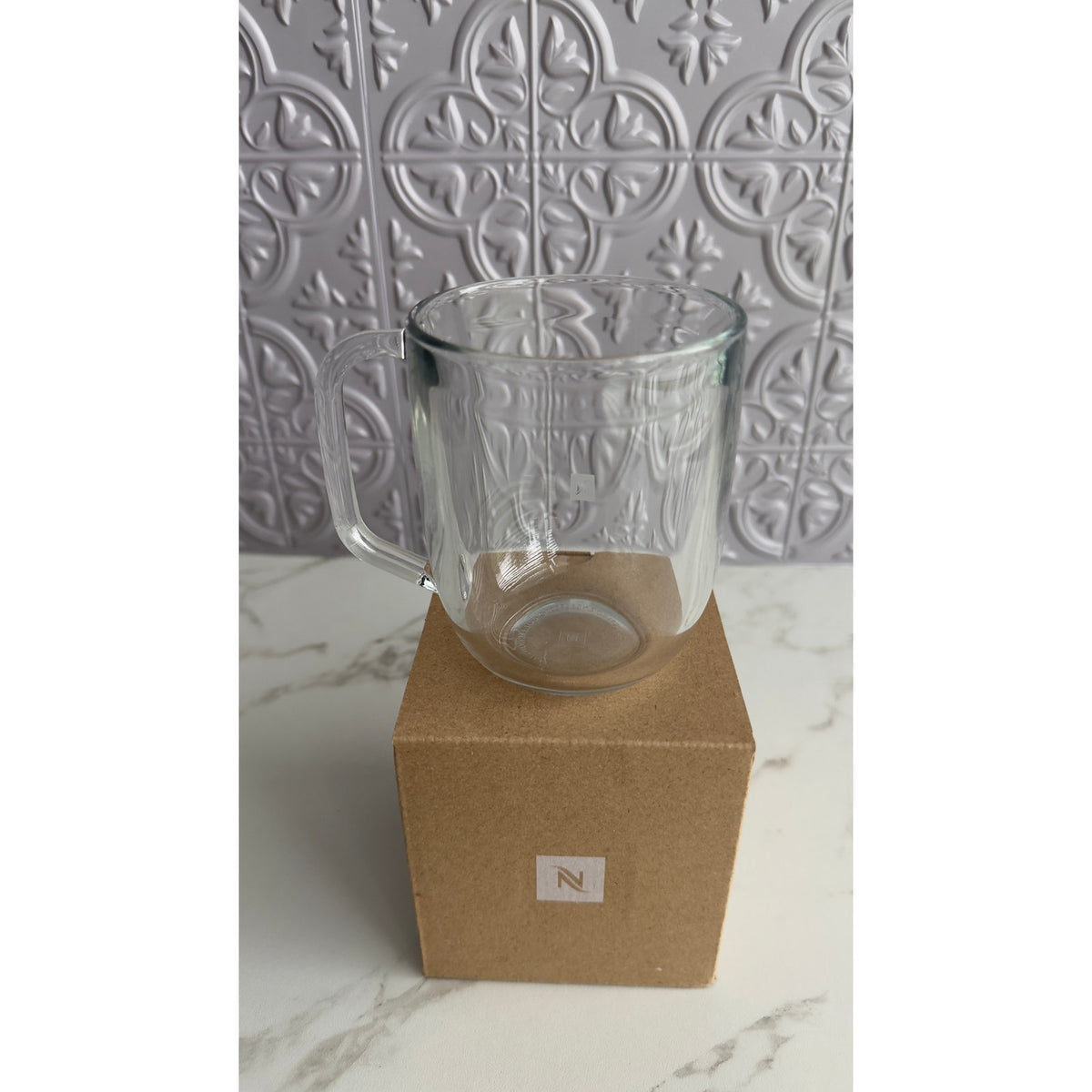 NIB Nespresso Signature Federico Peri Design-Small 13.2 oz Coffee Mug Tea Modern