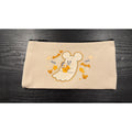 NEW Disney Parks 2025 Halloween Mickey Ghost Canvas Zipper Pouch