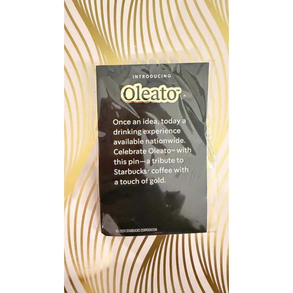 Starbucks Limited Edition Oleato™ Enamel Pin – New 2024 Collectible