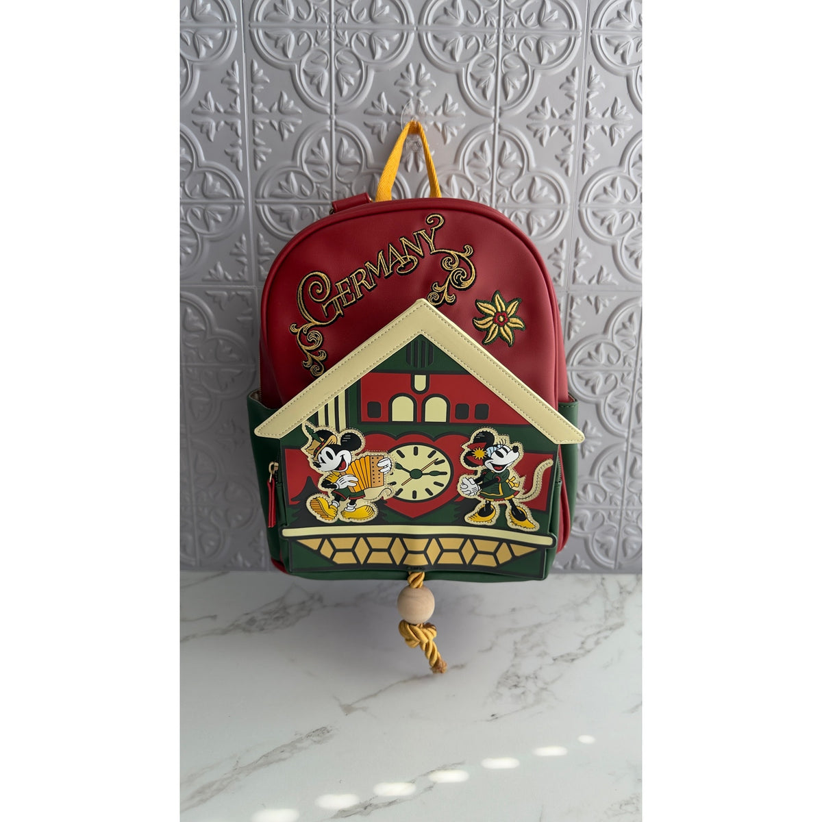 Disney Parks EPCOT World Showcase Germany Cuckoo Clock Mini Backpack NEW