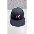 Hooey Texican Black Trucker Hat Red White Blue Logo Snapback Mesh Cap
