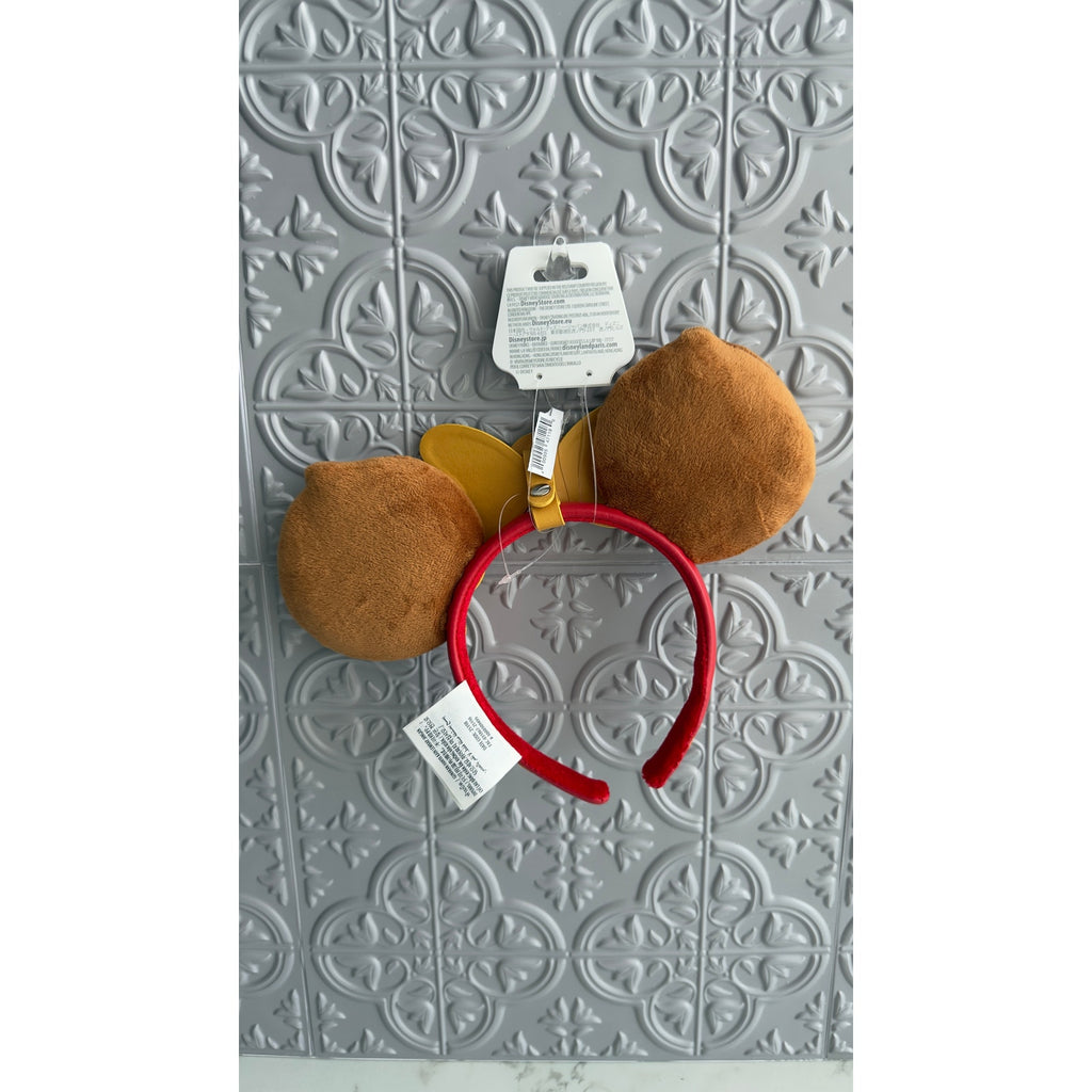 Disney Parks Jollywood Nights Gingerbread Minnie Mouse Ears Headband NEW