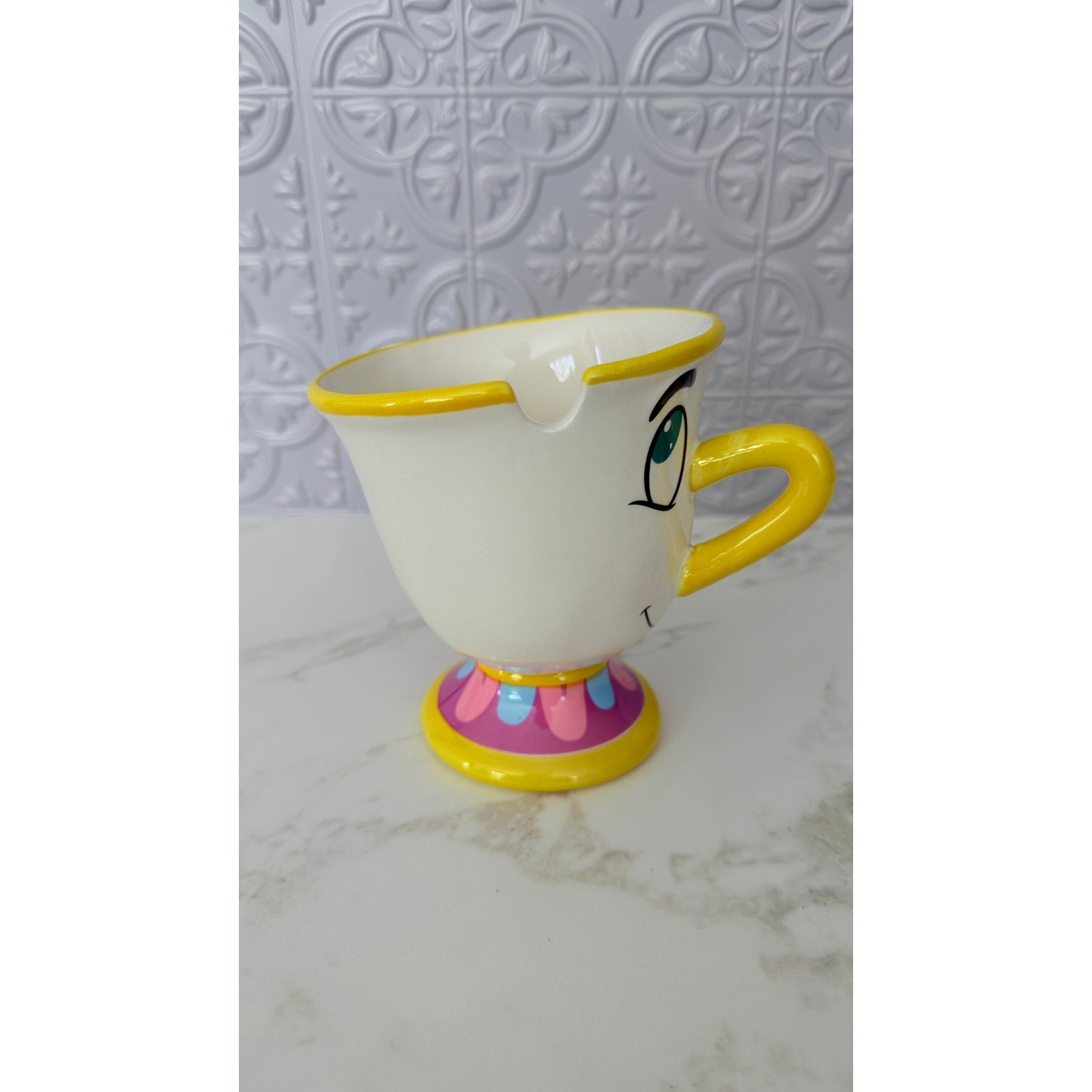 Disney Beauty and the Beast Chip 3D Figural Ceramic Mug 18oz NWT