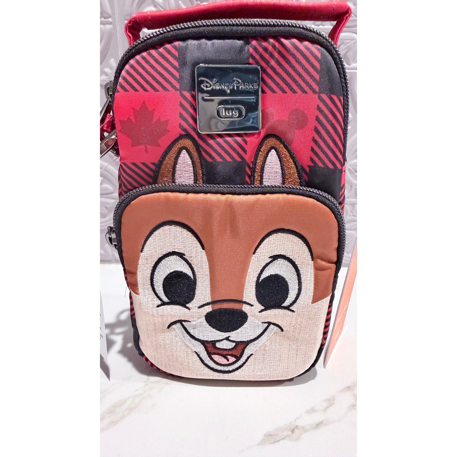 Disney Parks x Lug "Skeeter Mini" Chip Canada Convertible Crossbody Bag NEW