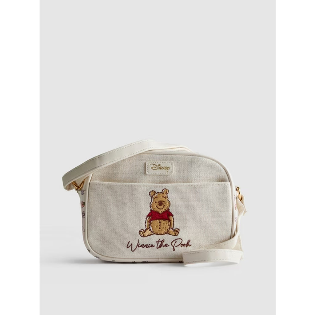 NEW Primark x Disney Winnie the Pooh Canvas Camera Bag Crossbody